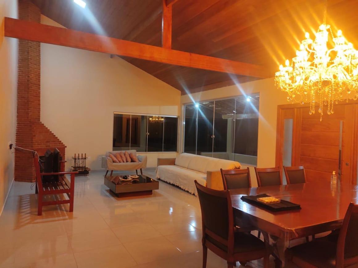 Casa De Campo Banheira, Lareira E Cachoeira Педра-Азул Экстерьер фото